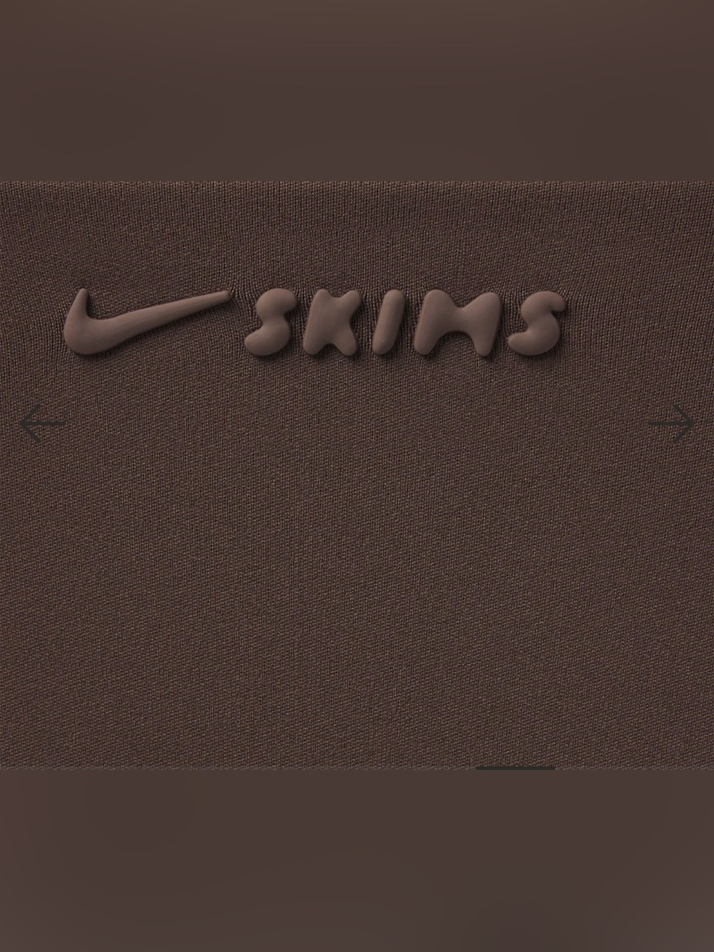 NIKE SKIMS Sculpting High-Rise Leggings in Brown - Picture 5 of 5